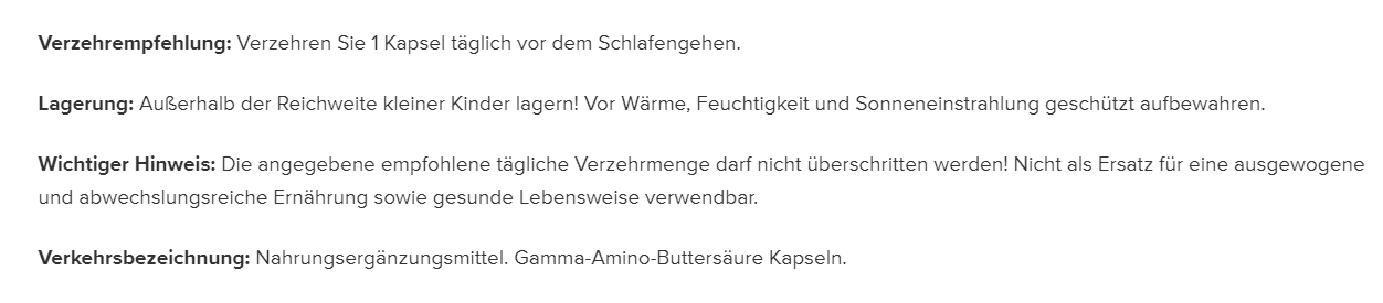 IronMaxx GABA - 100 Kapseln – Bild 2