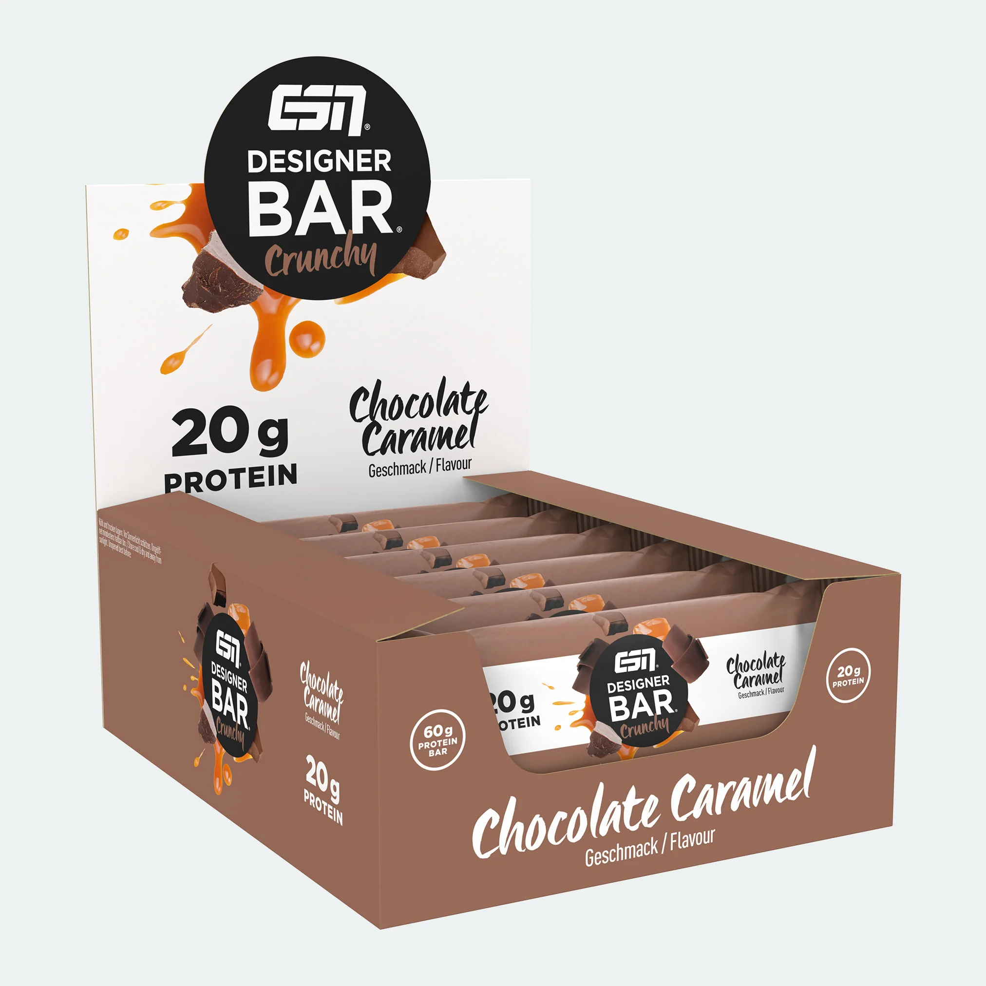 ESN Designer Bar Crunchy Box 12x60g