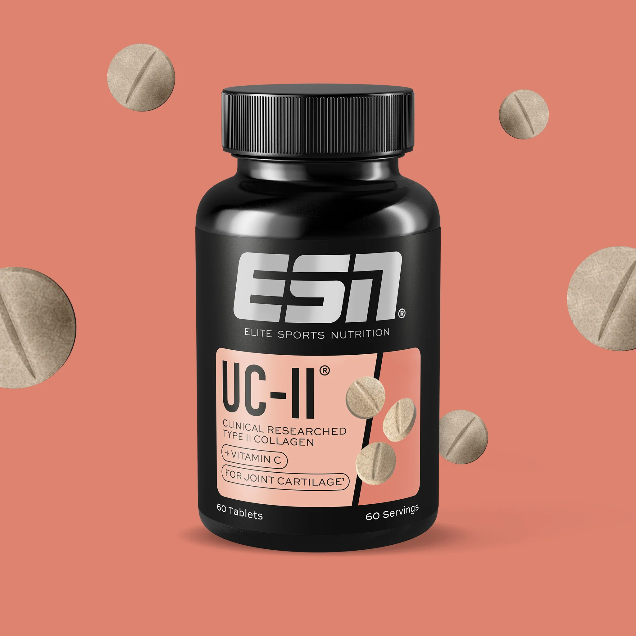 ESN UC-II Typ 2 Collagen 60 Tabl. – Bild 2