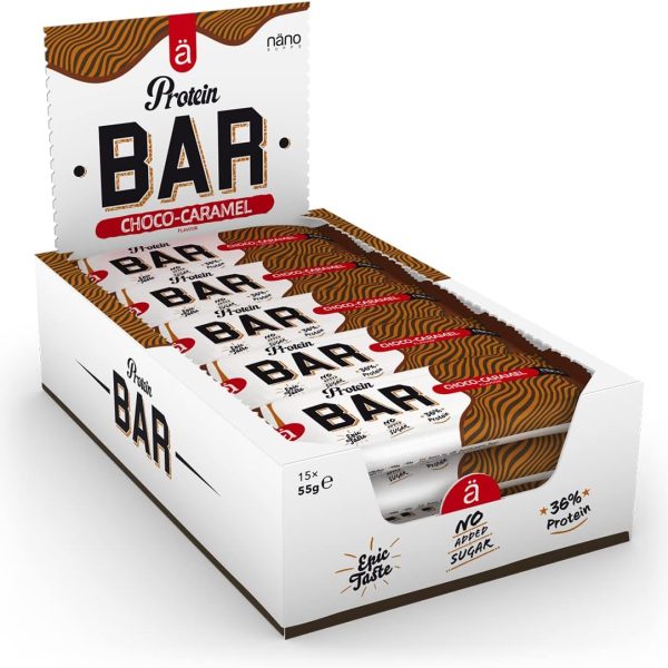 Nanosupps Protein Bar 15x55g