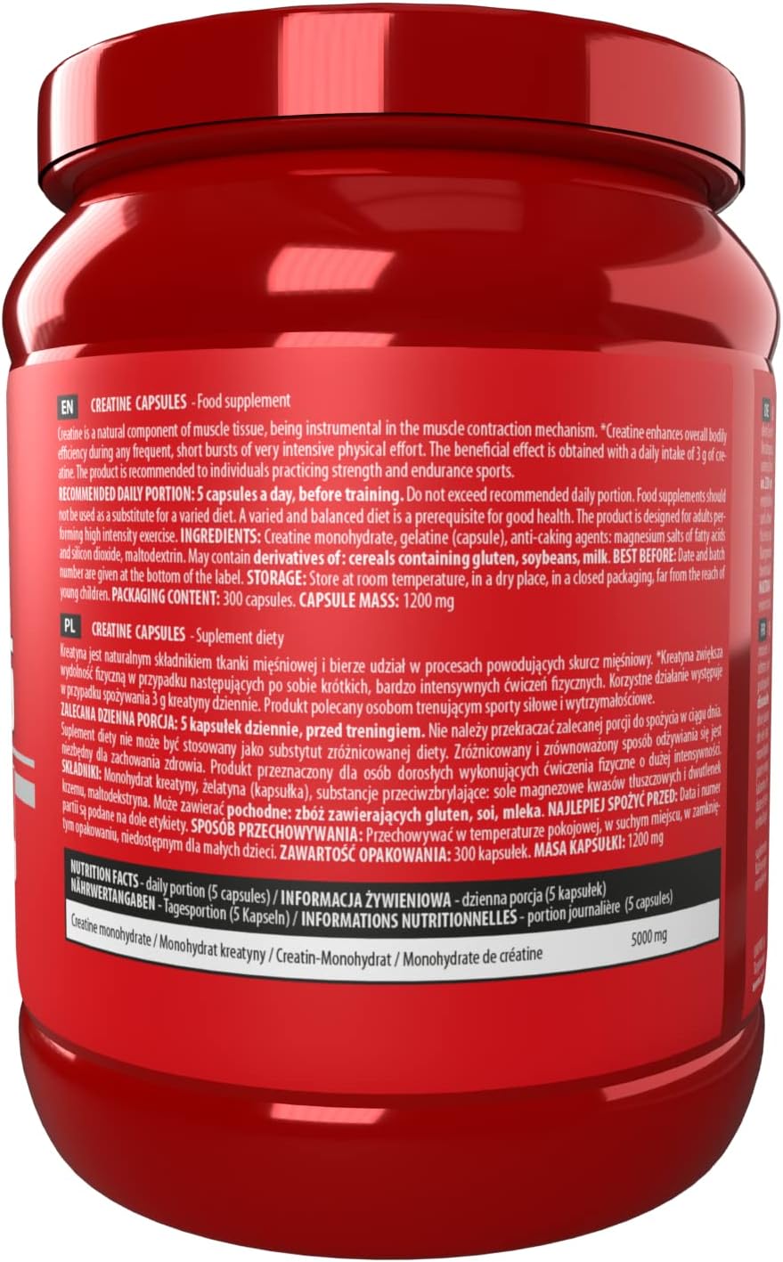 Activlab Creatine Capsules 300 Kapseln – Bild 2