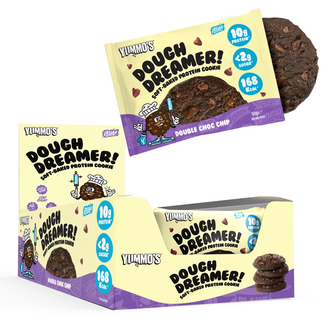Yummo's Dough Dreamer VEGAN Protein Cookie 12x50g – Bild 5