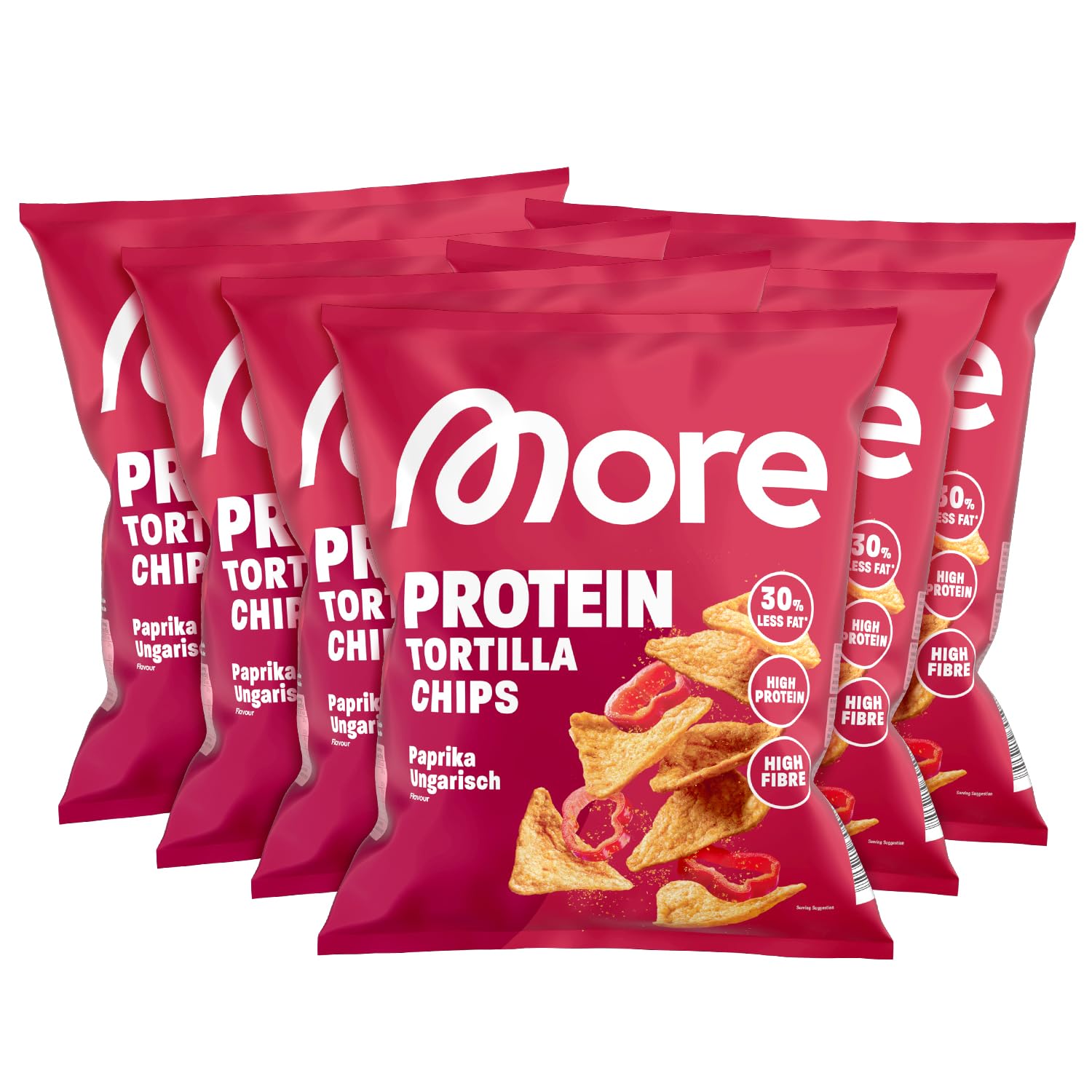 More Nutrition Protein Tortilla Chips 6er à 50g Box – Bild 3