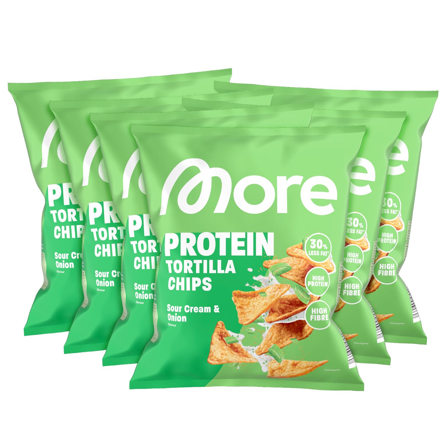 More Nutrition Protein Tortilla Chips 6er à 50g Box – Bild 9