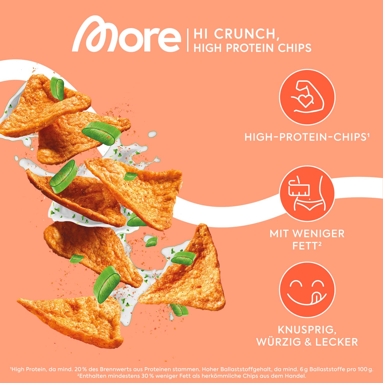 More Nutrition Protein Tortilla Chips 6er à 50g Box – Bild 10
