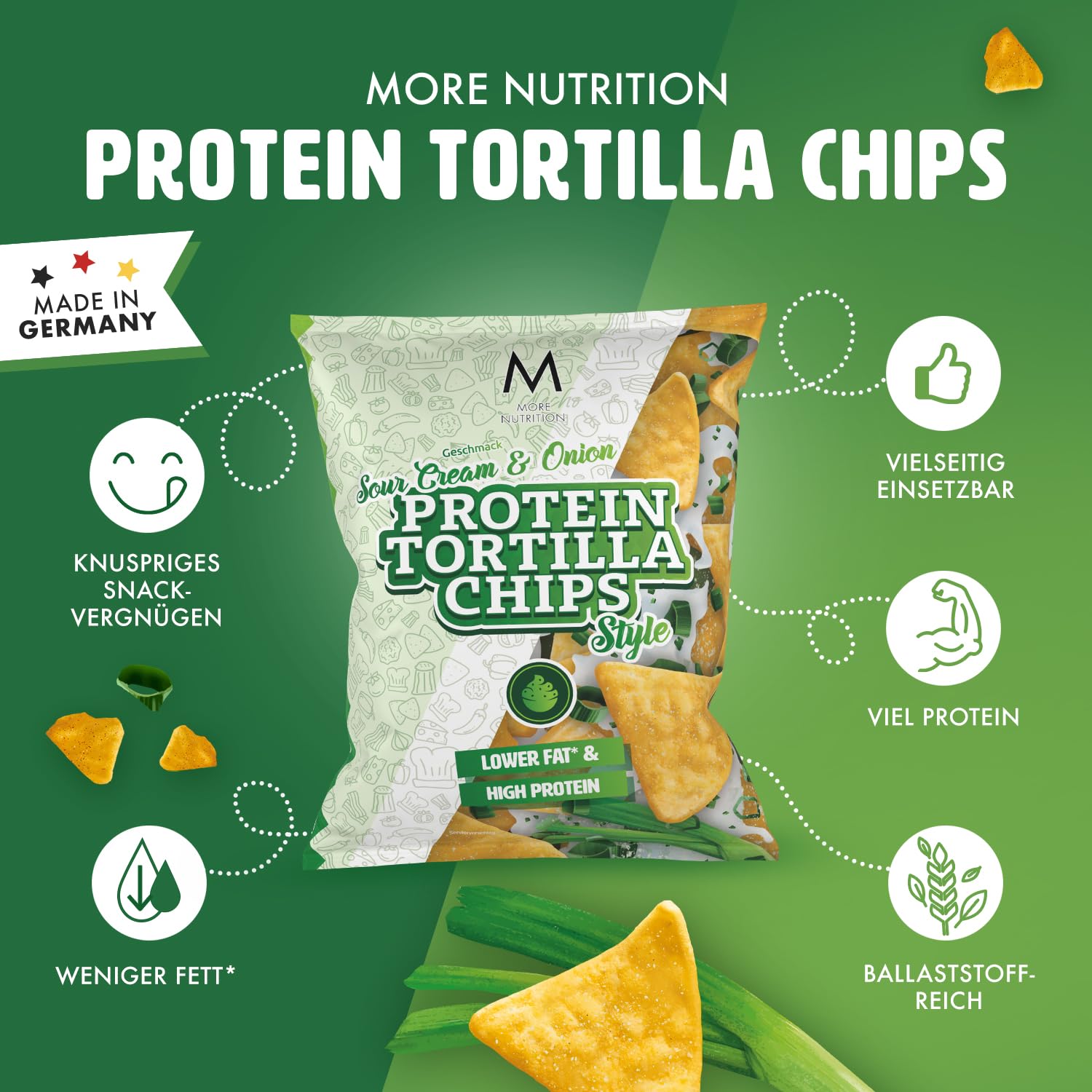 More Nutrition Protein Tortilla Chips 6er à 50g Box – Bild 13