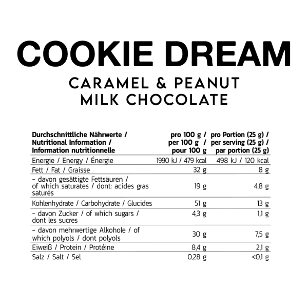 INLEAD Cookie Dream Caramel & Peanut 125g – Bild 5