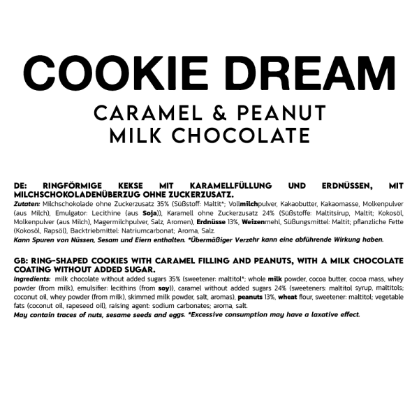 INLEAD Cookie Dream Caramel & Peanut 125g – Bild 6