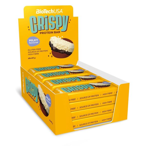 BioTech Crispy Protein Bar 16x40g