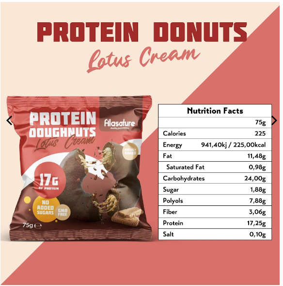 Alasature Protein Doughnuts 8 x 75g – Bild 6