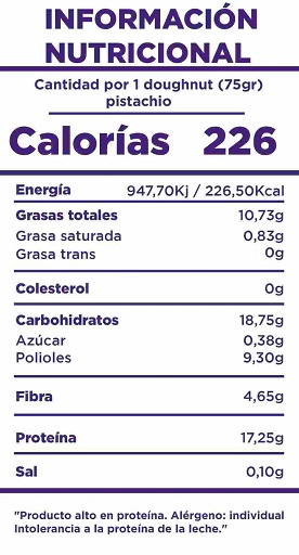 Alasature Protein Doughnuts 8 x 75g – Bild 2